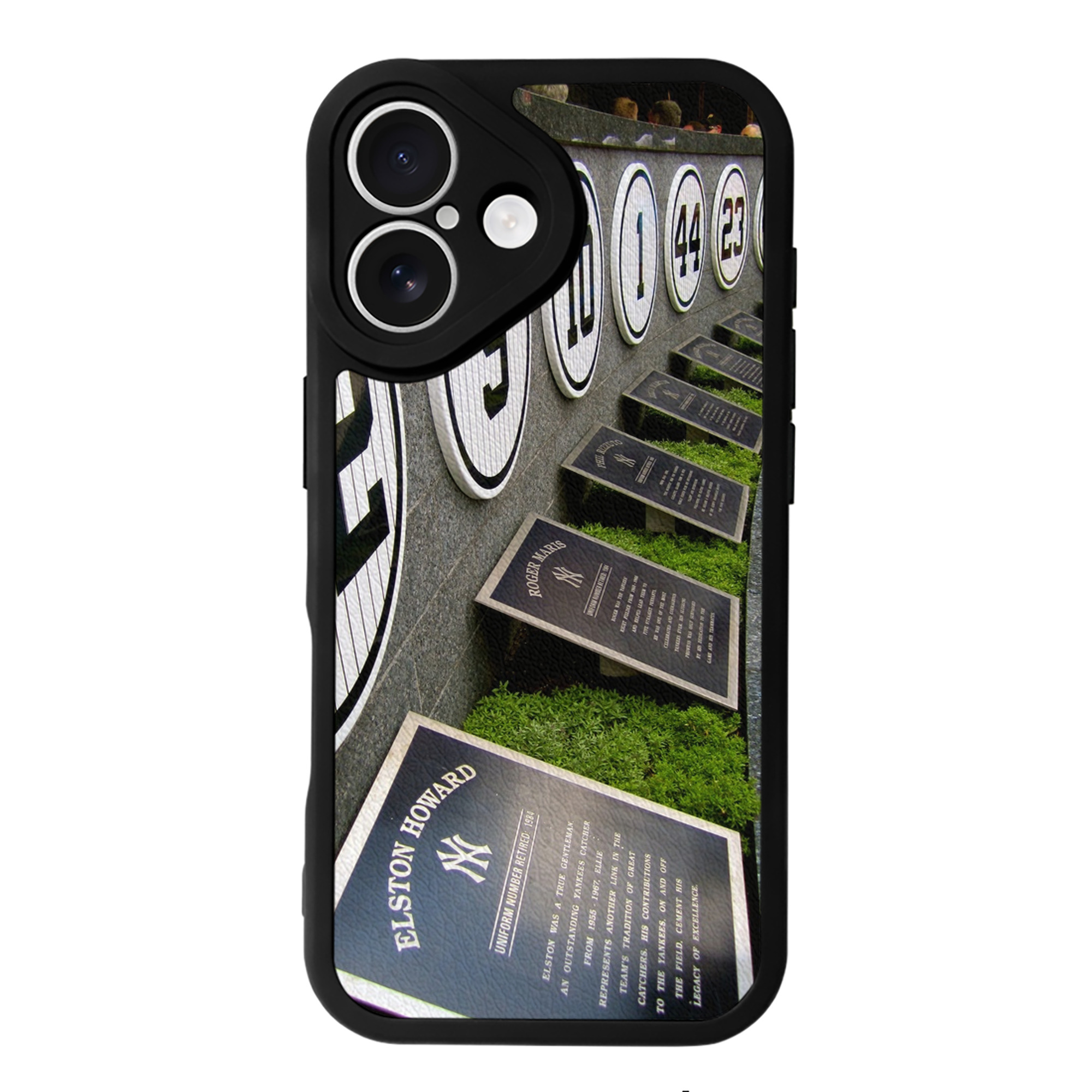 New York Yankees 253 IPhone 16 Silicone Leather Case – UV Print, Lambskin Texture – Perfect Fit, Wireless Charging Compatible, Scratch Resistant, Precise Cutouts – Stylish Protection For IPhone 16